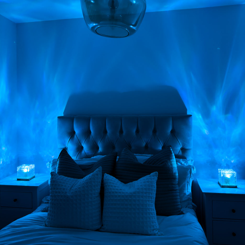 LUNATRIXโข Ocean Ripples Aurora Lamp
