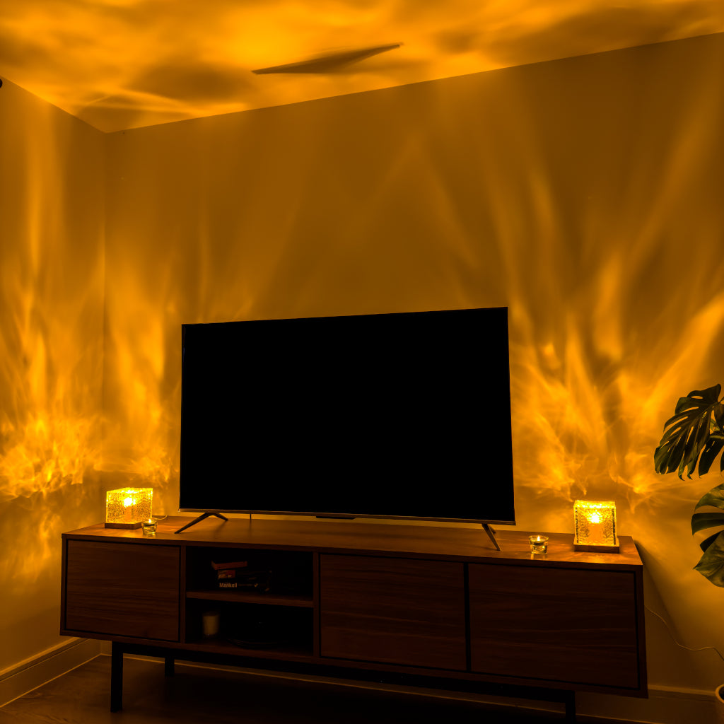 LUNATRIXโข Ocean Ripples Aurora Lamp