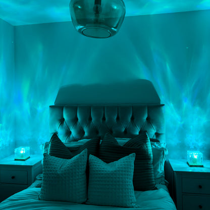LUNATRIX™ Ocean Ripples Aurora Lamp